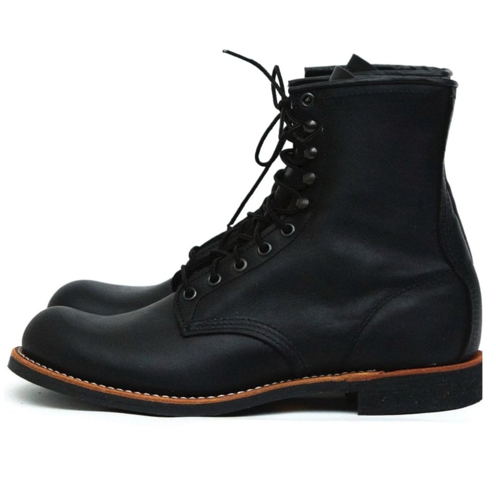 Red Wing Shoes Boots Men's Size 13 Black Leather